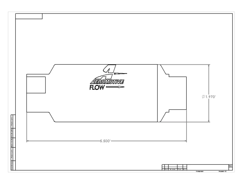 Aeromotive In-Line Filter - (AN-10) 10 Micron fabric Element - Image 6