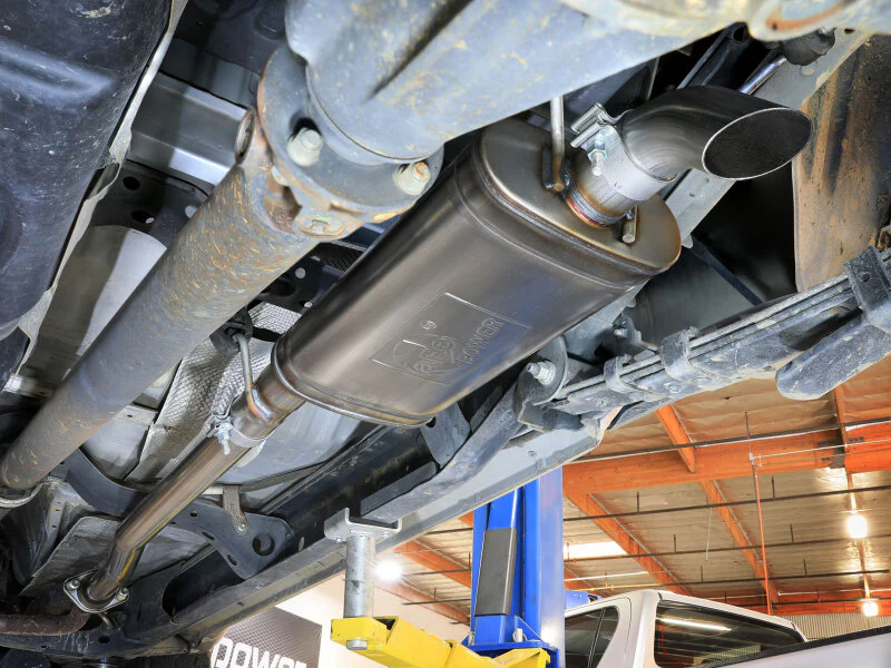 aFe 05-15 Toyota Tacoma V6 4.0L ROCK BASHER 2-1/2in 409SS Cat-Back Hi-Tuck Exhaust System - Image 3