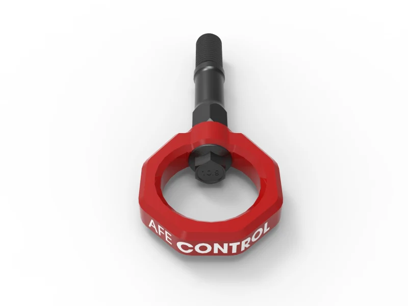 AFE 20-24 Chevrolet C8 Corvette Rear Tow Hook - Red - Image 5