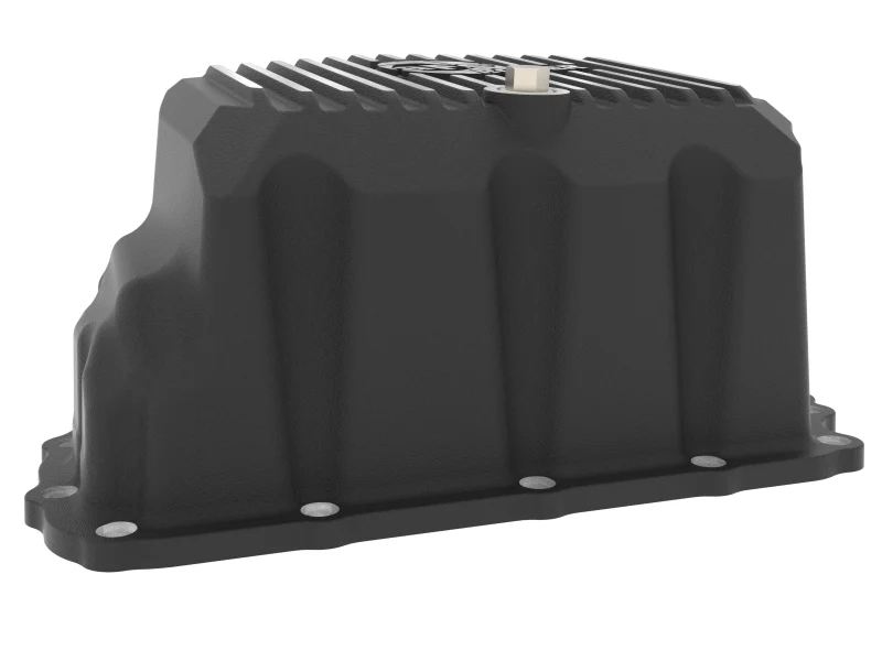 aFe 20-25 GM Diesel V8-6.6L L5P Engine Oil Pan w/ Machined Fins - Image 2