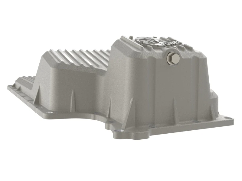 aFe 20-25 GM Trucks Engine Oil Pan - Raw w/ Machined Fins - Image 6