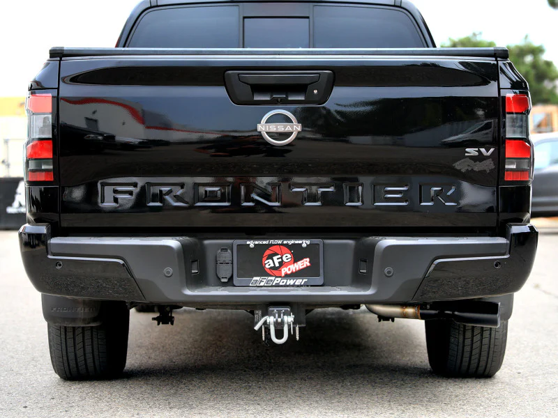 aFe 2022+ Nissan Frontier V6 Vulcan Series SS Cat-back Exhaust w/ Black Tips - Image 2