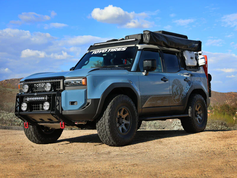 aFe 2024+ Toyota Land Cruiser (J250) L4 2.4L Terra Guard Bull Bar w/ RIGID Lights - Image 4