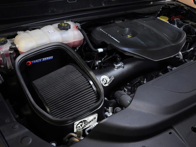 aFe 2025+ Dodge Ram 1500 RHO Track Series Carbon Fiber Cold Air Intake System w/ Blk Pro 5R Filter - Image 2