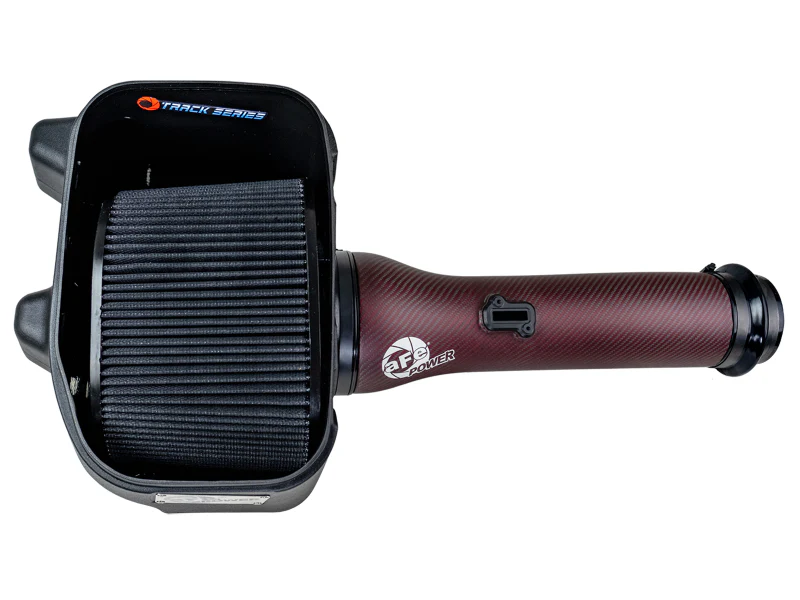 aFe 2025+ Dodge Ram 1500 RHO Track Series Red Kevlar Cold Air Intake System w/ Blk Pro 5R Filter - Image 9