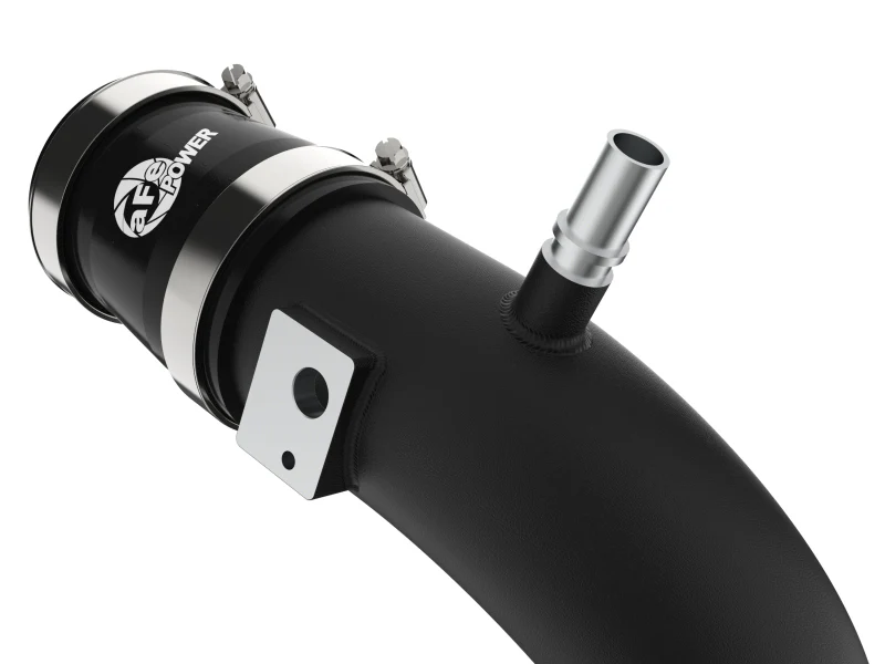 aFe 22-24 Ford Bronco Raptor V6-3.0L BladeRunner Aluminum Hot and Cold Charge Pipe Kit - Black - Image 2