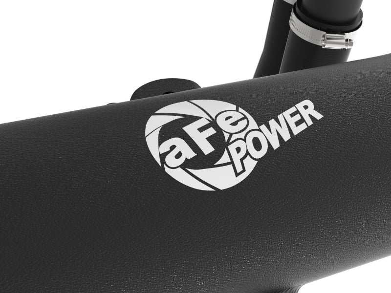 aFe 22-24 Ford Bronco Raptor V6-3.0L BladeRunner Aluminum Hot and Cold Charge Pipe Kit - Black - Image 7