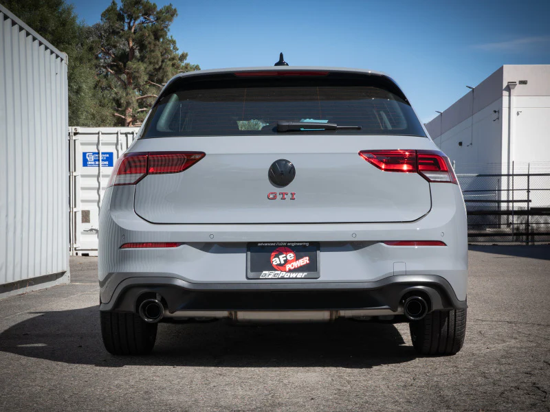 aFe 22-24 Volkswagen GTI MACH Force-Xp 3 to 2-1/2 IN Stainless Steel Cat-Back Exhaust w/Black Tip - Image 3