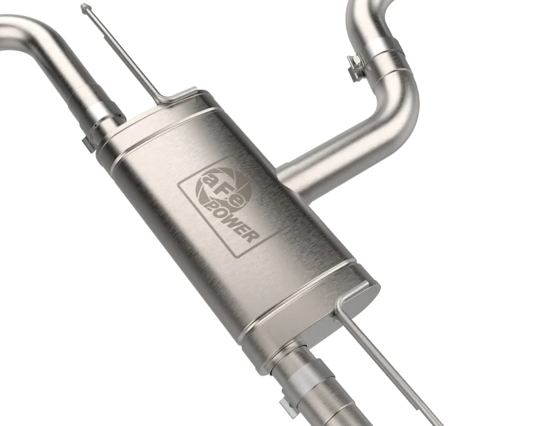 aFe 22-24 Volkswagen GTI MACH Force-Xp 3 to 2-1/2 IN Stainless Steel Cat-Back Exhaust w/Polished Tip - Image 7