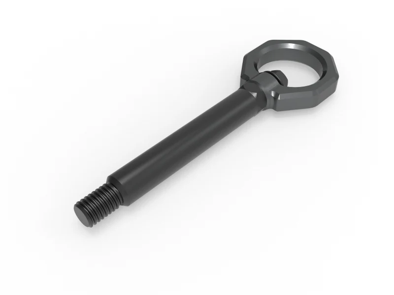 aFe 23-25 BMW M2 (G87) CONTROL Front / Rear Tow Hook - Gray - Image 8