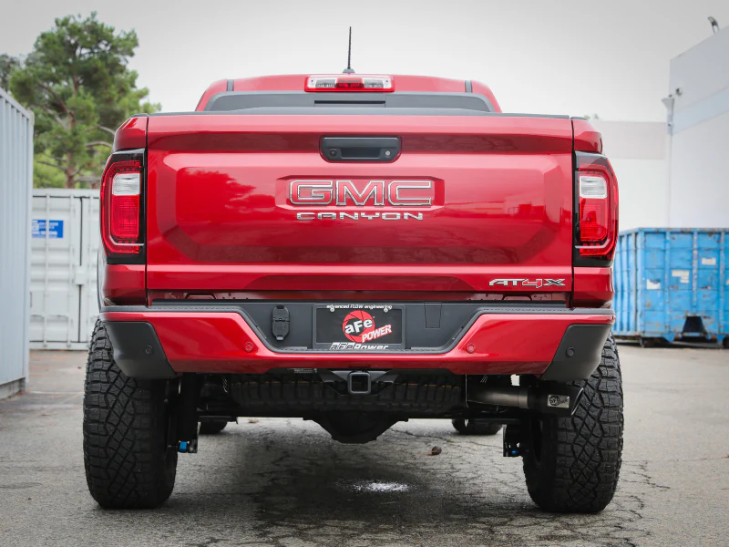 aFe 23-25 GM Colorado/Canyon L4-2.7L (t) Apollo GT Series 3in 409 SS Cat-Back Exhaust w/ Blk Tip - Image 2