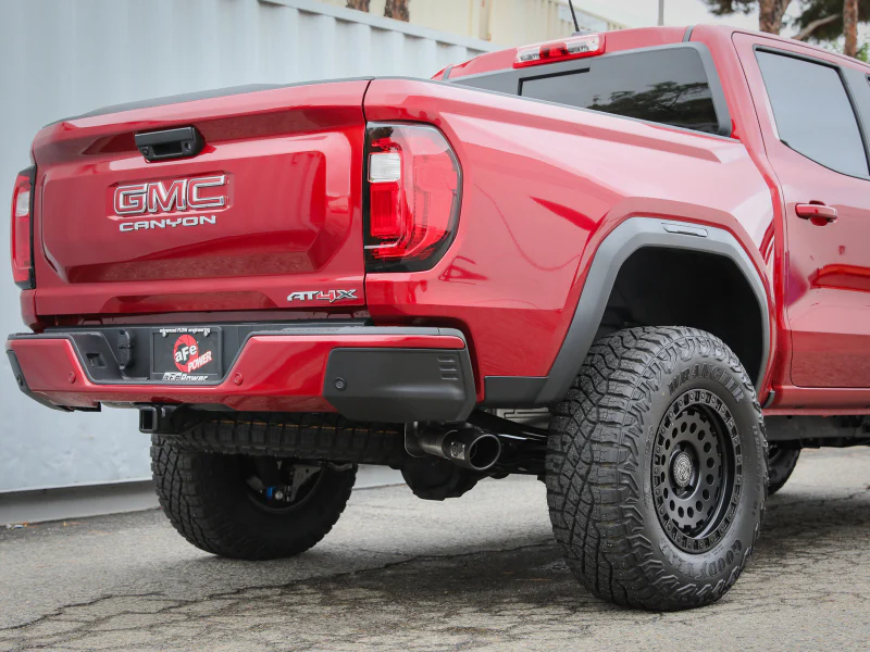 aFe 23-25 GM Colorado/Canyon L4-2.7L (t) Apollo GT Series 3in 409 SS Cat-Back Exhaust w/ Blk Tip - Image 3
