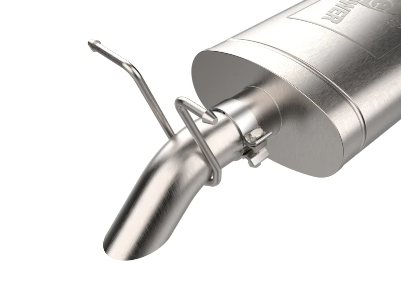 aFe 23-25 GM Colorado/Canyon L4-2.7L (t) ROCK BASHER 3 IN 409 Stainless Steel Cat-Back Exhaust - Image 7