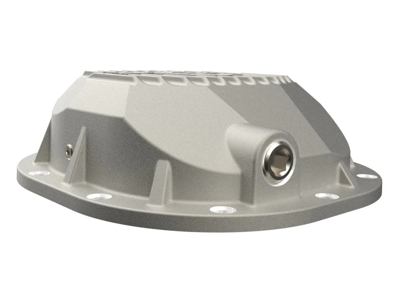 aFe 90-14 Ford F-150 Rear Differential Cover - Raw w/ Machined Fins - Image 2