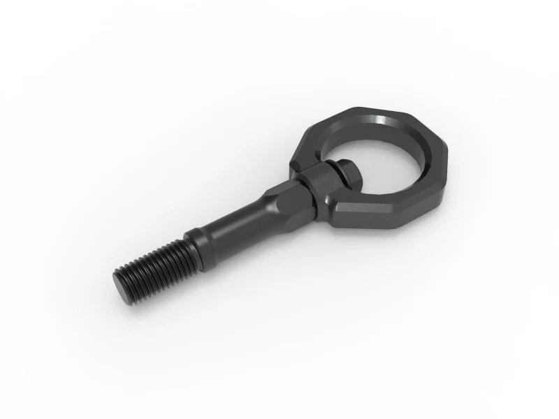 aFe CONTROL Rear Tow Hook Chevrolet Corvette (C8) 20-25 V8-6.2L- Gray - Image 5