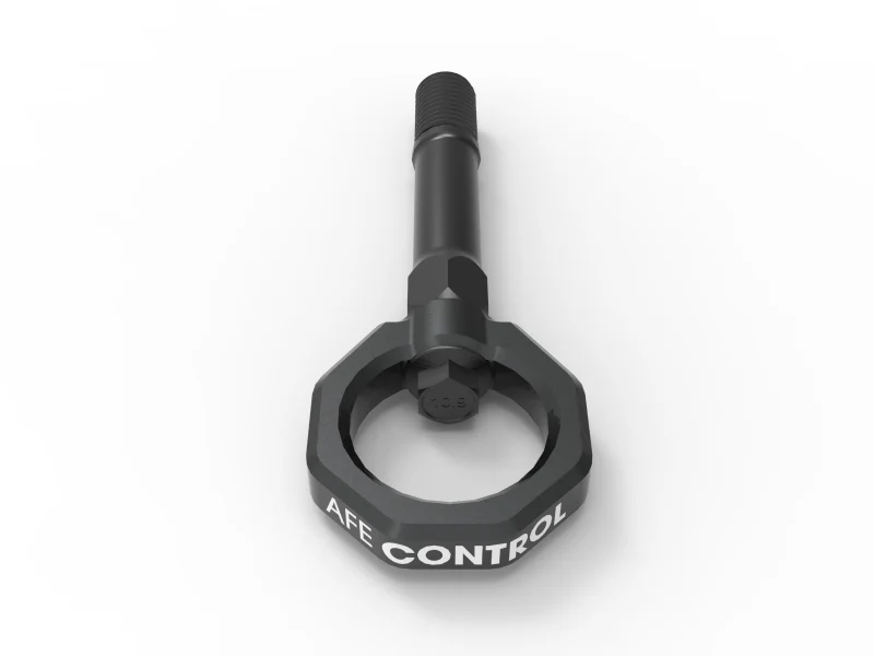 aFe CONTROL Front Tow Hook Nissan Z 23-25 V6-3.0L- Gray - Image 4