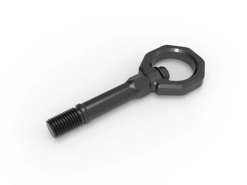 aFe CONTROL Front Tow Hook Nissan Z 23-25 V6-3.0L- Gray - Image 5