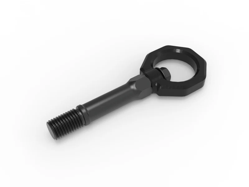 aFe CONTROL Front Tow Hook Nissan Z 23-25 V6-3.0L0 Black - Image 6