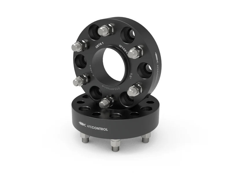 aFe CONTROL Wheel Spacers Chevrolet 1500 19-25 6x5.5mm CB 78.1mm 1-1/2 IN Thickness