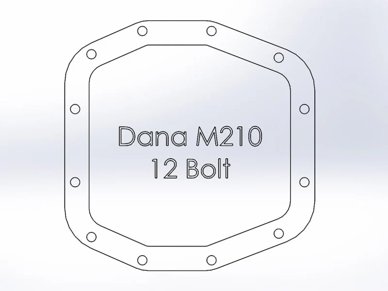 aFe POWER Differential Cover Jeep Wrangler (JL) 18-25/ Gladiator (JT) 20-25 (Dana M210) - Image 7