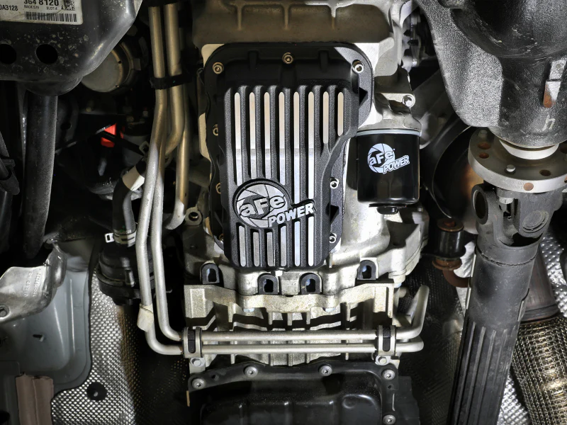 aFe POWER Transmission Pan Jeep Wrangler (JL) 18-25 L4-2.0L- Black - Image 2