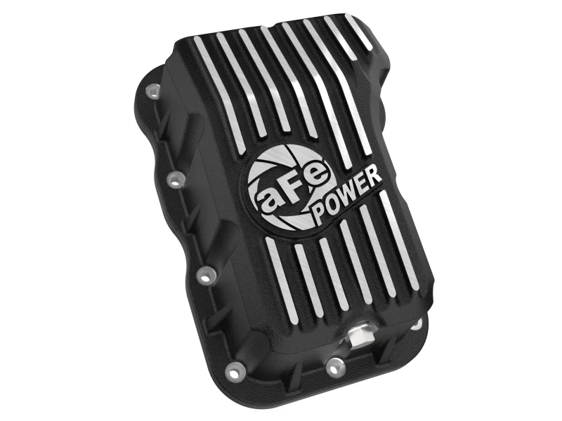 aFe POWER Transmission Pan Jeep Wrangler (JL) 18-25 L4-2.0L- Black - Image 3