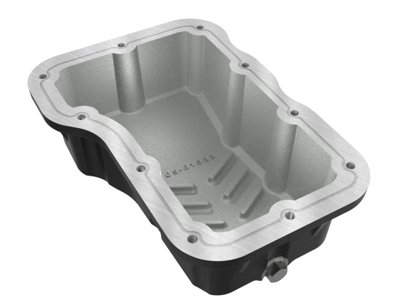 aFe POWER Transmission Pan Jeep Wrangler (JL) 18-25 L4-2.0L- Black - Image 7