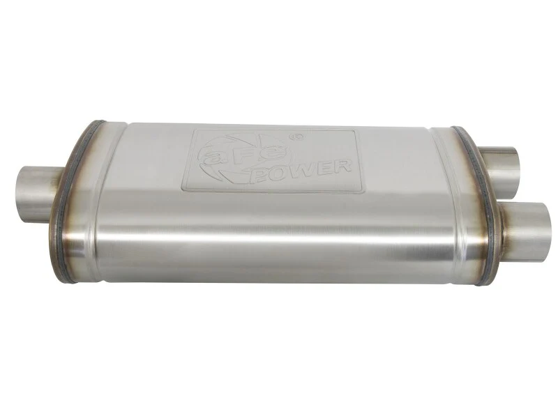 aFe Gemini XV Cat-Back Exhaust System GM Trucks 09-18 V6-4.3/V8-4.8/5.3L- Cut-Out Polished - Image 7