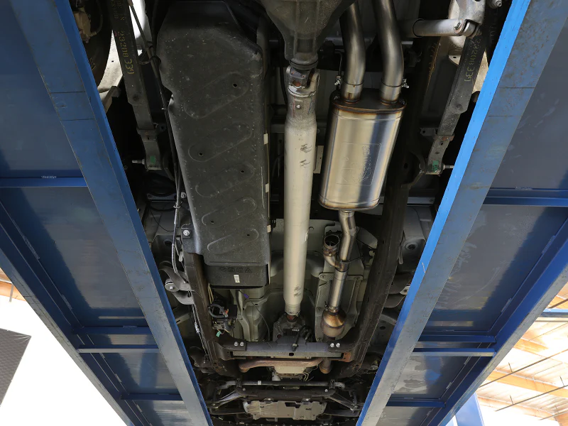 aFe Gemini XV Cat-Back Exhaust System GM Trucks 09-18 V6-4.3/V8-4.8/5.3L- Cut-Out Polished - Image 2