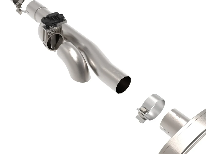 aFe Gemini XV Cat-Back Exhaust System GM Trucks 09-18 V6-4.3/V8-4.8/5.3L- Cut-Out Polished - Image 6