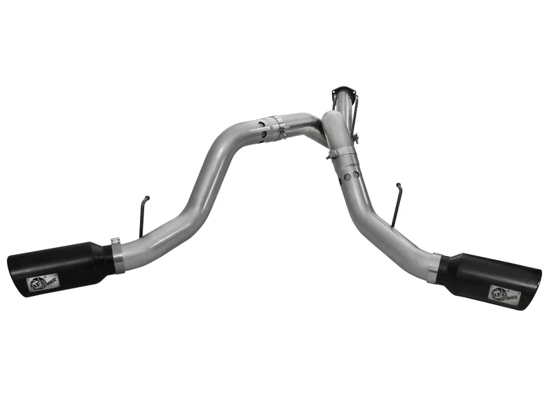 aFe Large Bore-HD DPF-Back Exhaust System Ford Diesel Trucks 11-14 V8-6.7L (td) - Image 3