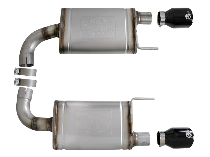 aFe MACH Force-Xp Axle-Back Exhaust System Ford Mustang GT 15-17 V8-5.0L - Image 6