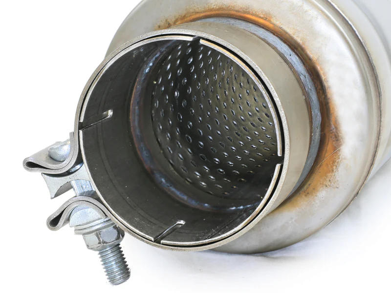 aFe MACH Force-Xp Muffler 3 IN ID Center/Center x 5 IN Dia. x 19 IN Overall Length - Round Body - Image 2