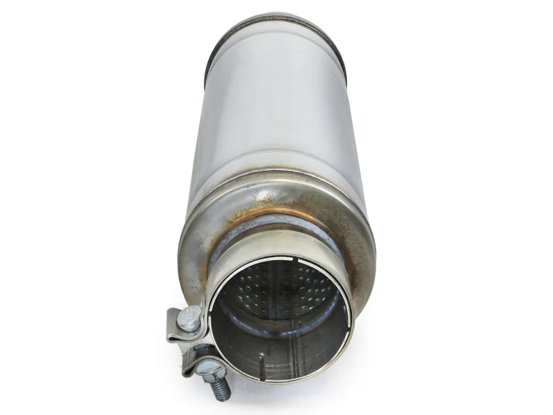 aFe MACH Force-Xp Muffler 3 IN ID Center/Center x 5 IN Dia. x 19 IN Overall Length - Round Body - Image 6