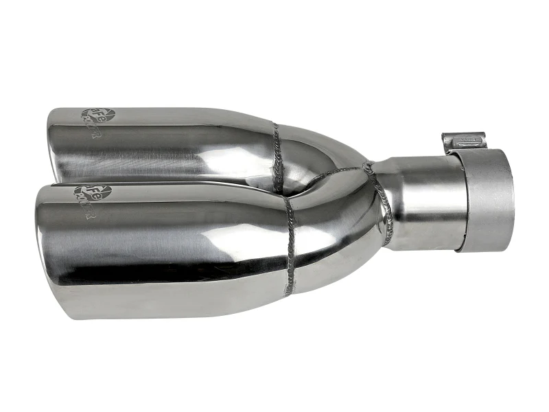 aFe MACH Force-Xp Universal Exhaust Tip 2-1/2 IN Inlet x 3-1/2 IN Outlet X 12 IN L - Image 5
