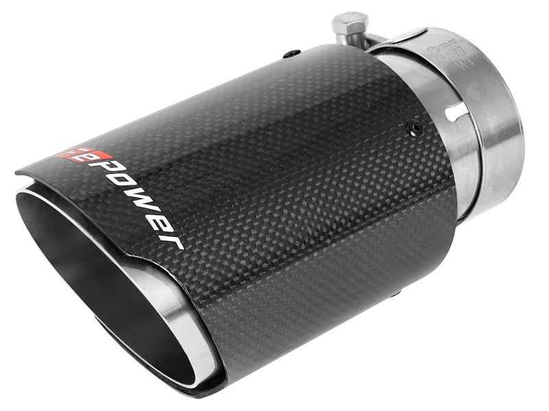 aFe MACH Force-Xp Universal Exhaust Tip 2-1/2 IN Inlet x 3-1/2 IN Outlet X 7 IN L