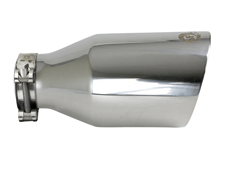 aFe MACH Force-Xp Universal Exhaust Tip 2-1/2 IN Inlet x 4-1/2 IN Outlet x 9 IN L - Image 3