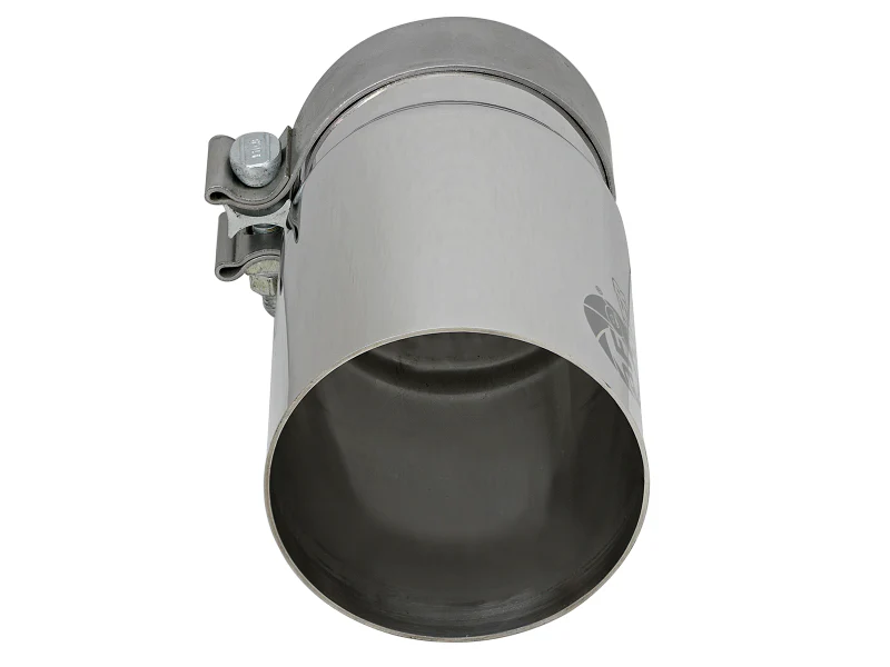 aFe MACH Force-Xp Universal Exhaust Tip 3-1/2 IN Inlet x 4 IN Outlet x 7 IN Polished Right Side Exit - Image 5