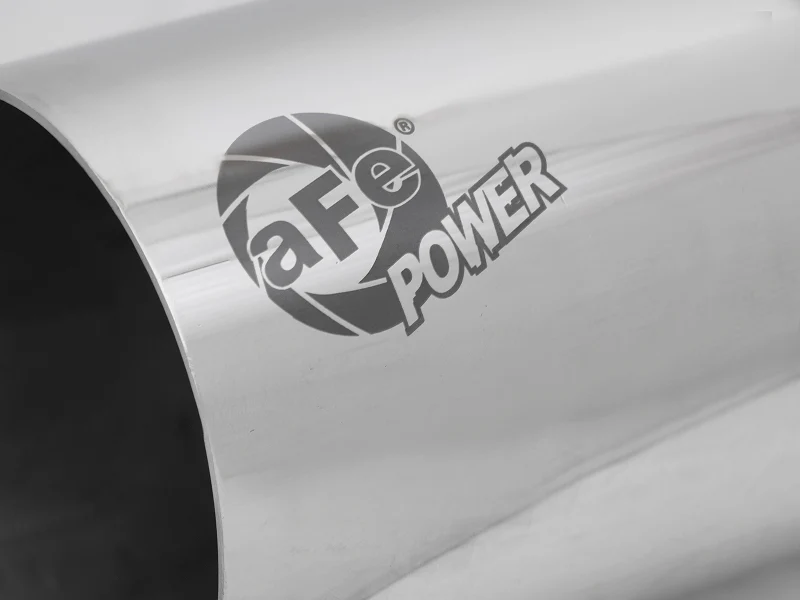 aFe MACH Force-Xp Universal Exhaust Tip 3-1/2 IN Inlet x 4 IN Outlet x 7 IN Polished Right Side Exit - Image 6