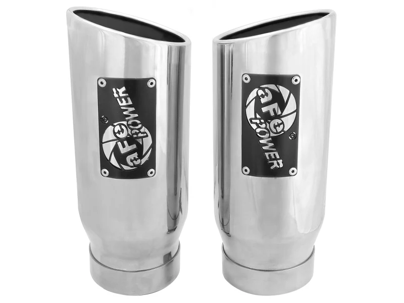 aFe MACH Force-Xp Universal Exhaust Tip 4 IN Inlet x 5 IN Outlet x 12 IN L - Image 6