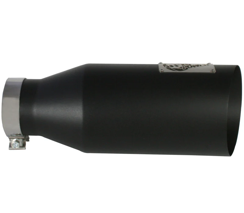 aFe MACH Force-Xp Universal Exhaust Tip 4 IN Inlet x 7 IN Outlet x 18 IN L - Image 3