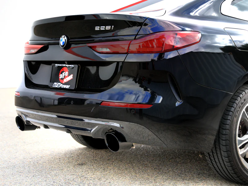 aFe MACHForce XP Exhausts Axle-Back 21-24 BMW 228i 2.0T (SS w/ Black Tips) - Image 2