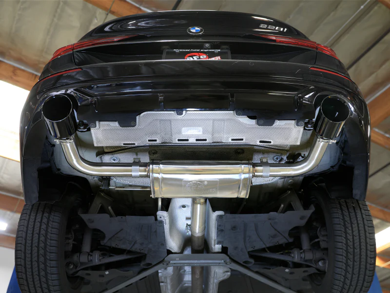 aFe MACHForce XP Exhausts Axle-Back 21-24 BMW 228i 2.0T (SS w/ Black Tips) - Image 4
