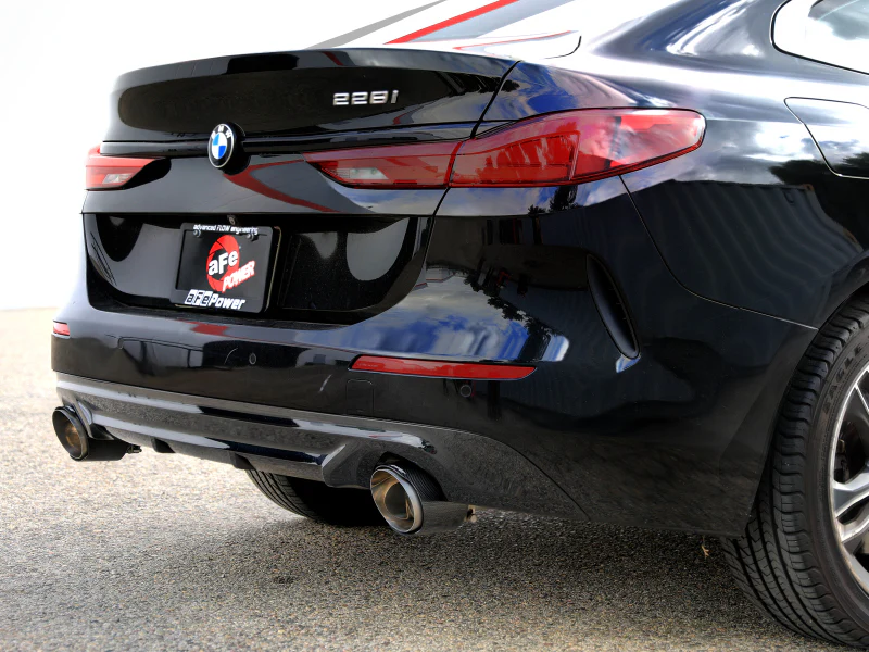 aFe MACHForce XP Exhausts Axle-Back 21-24 BMW 228i 2.0T (SS w/ Carbon Tips) - Image 5