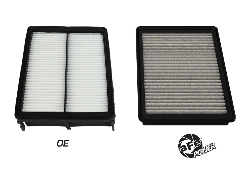 aFe Magnum FLOW OE Replacement Air Filter w/ Pro DRY S Media Hyundai Santa Fe 17-20 - Image 4