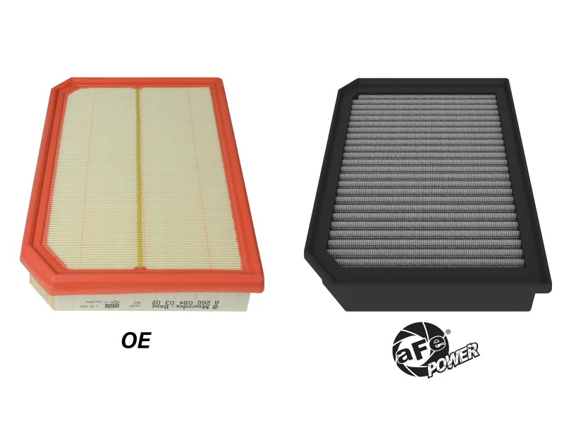 aFe Magnum FLOW OE Replacement Air Filter w/ Pro DRY S Mercedes-Benz CLA35 AMG 20-24 L4-2.0L (t) - Image 4