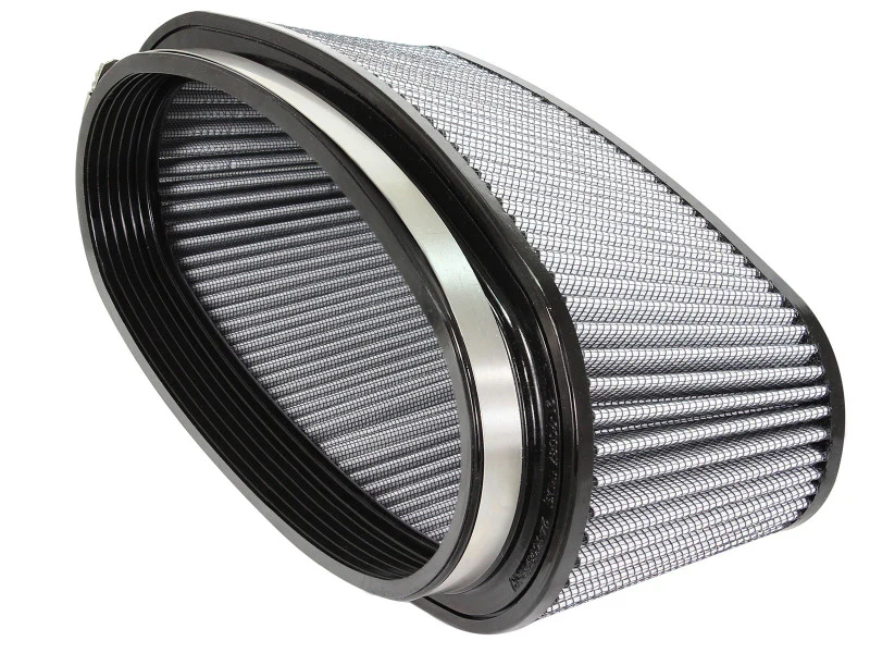 aFe Magnum FORCE Intake Rplcmnt Air Filter (11-3/8x4)IN F x (14x5-1/2)IN B x (12x3-1/2)IN T x 5IN H - Image 3