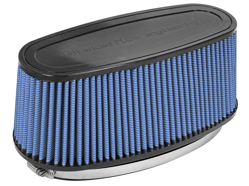 aFe Magnum FORCE Intake Rplcmnt Air Filter (11-3/8x4)IN F x(14x5-1/2)IN B x(12x3-1/2)IN T x 5 IN H