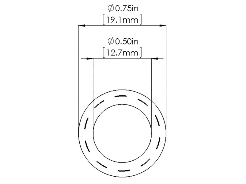 aFe Magnum FORCE Replacement Fuel Hose 1/2 IN ID x 36 IN L - Image 4
