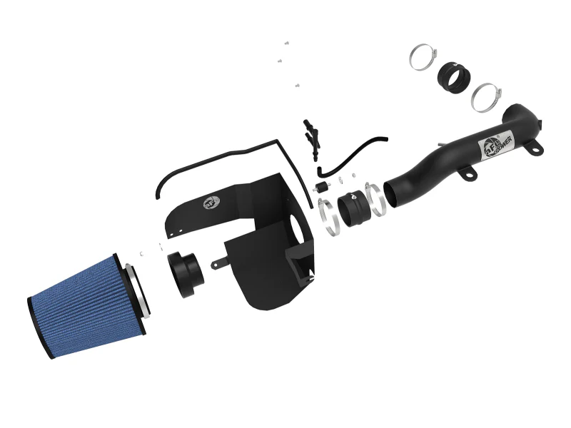 aFe Magnum FORCE Stage-2 Pro 5R Cold Air Intake System 18-19 Jeep Wrangler JL Turbo 2.0L - Black - Image 5